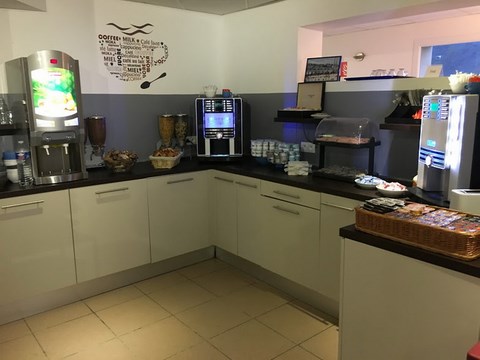 Salle de petits déjeuners des Isles de Sola