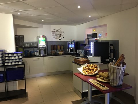 Salle de petits déjeuners des Isles de Sola