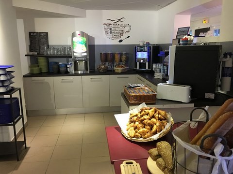 Salle de petits déjeuners des Isles de Sola