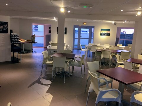 Salle de petits déjeuners des Isles de Sola