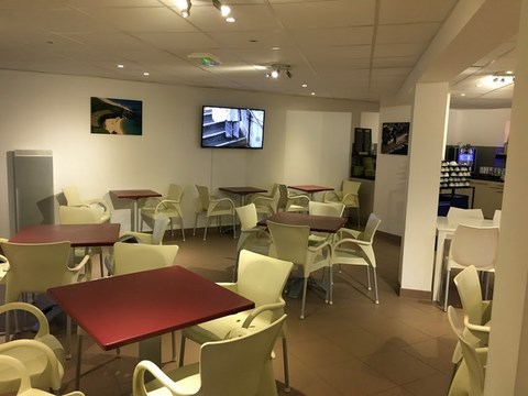 Salle de petits déjeuners des Isles de Sola