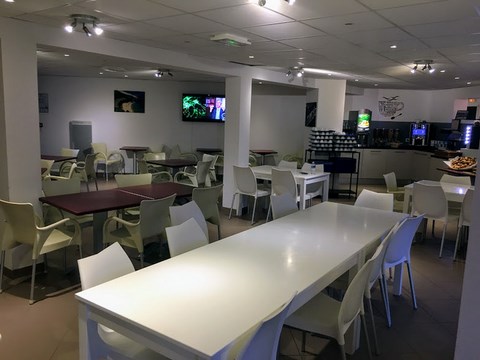 Salle de petits déjeuners des Isles de Sola