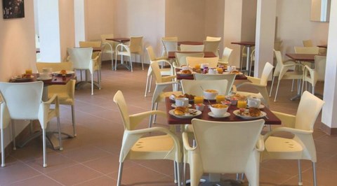 Salle de petits déjeuners des Isles de Sola