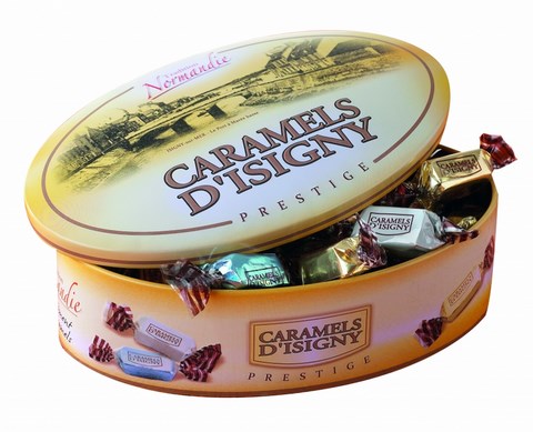 les caramels d'isigny sur mer en normandie : calvados