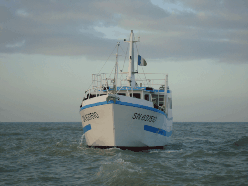 peche en mer a bord du flipper 2 : grandcamp maisy normandie